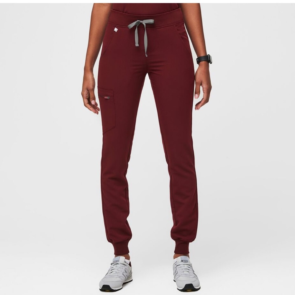 Women’s Burgundy Zamora Large Tall Joggers